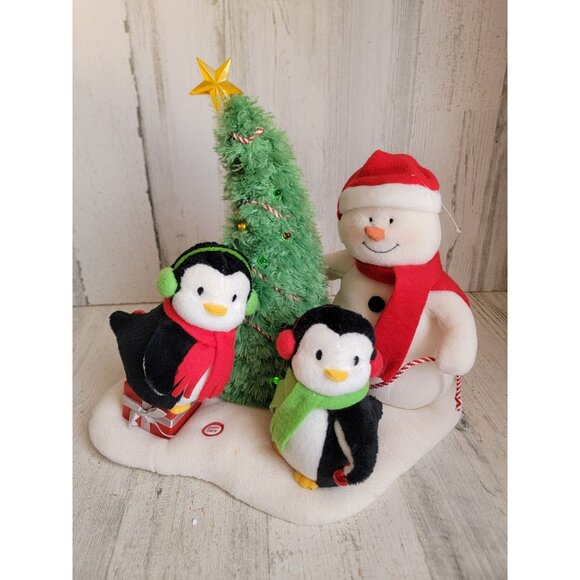 Hallmark very merry Trio Jingle pals Xmas animated decor figure - Picture 1 of 9